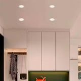 SET COMPLETO WHITE - SPOT EMPOTRABLE LED 12W TRICOLOR - PARA CAJA OCTOGONAL