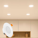 SET COMPLETO WHITE - SPOT EMPOTRABLE LED 12W TRICOLOR - PARA CAJA OCTOGONAL