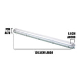 LUMINARIA HERMÉTICA TIPO INDIKO 1.20M X 01LUZ