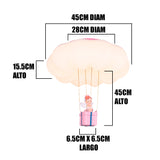 LÁMPARA DE TECHO INFANTIL LITTLE ANGEL LED + CONTROL REMOTO