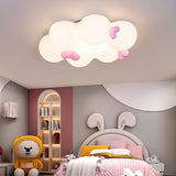 LÁMPARA DE TECHO INFANTIL LOVING CLOUD LED + CONTROL REMOTO