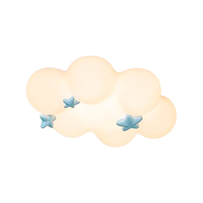 LÁMPARA DE TECHO INFANTIL STAR CLOUD LED + CONTROL REMOTO