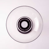 LÁMPARA DE PIE LED ALTEA BLACK 4 AROS LUZ CÁLIDA