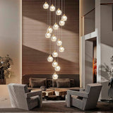 LÁMPARA COLGANTE CASCADA VERSALLES GOLD LED