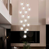 LÁMPARA COLGANTE CASCADA VERSALLES GOLD LED