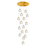 LÁMPARA COLGANTE CASCADA VERSALLES GOLD LED