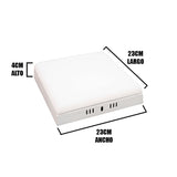 PANEL LED HIELO CUADRADO ADOSABLE 36W LUZ BLANCA 6000K - ILUMINA