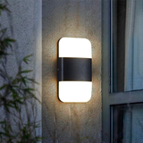 LÁMPARA DE EXTERIOR OLIVIA BLACK LED 12W LUZ CÁLIDA