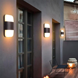 LÁMPARA DE EXTERIOR OLIVIA BLACK LED 12W LUZ CÁLIDA