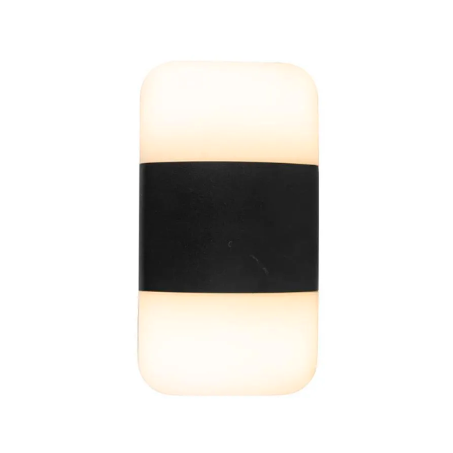 LÁMPARA DE EXTERIOR OLIVIA BLACK LED 12W LUZ CÁLIDA