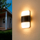 LÁMPARA DE EXTERIOR OLIVIA BLACK LED 12W LUZ CÁLIDA