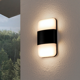 LÁMPARA DE EXTERIOR OLIVIA BLACK LED 12W LUZ CÁLIDA
