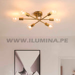 LÁMPARA COLGANTE OLIMPIA GOLD LED