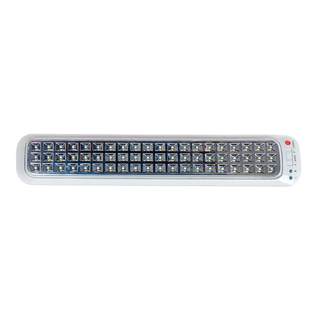 LÁMPARA DE EMERGENCIA RECTANGULAR ADOSABLE 60 LEDS SMD 8 HORAS OP-918LS LUZ BLANCA