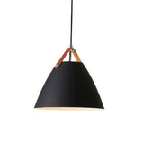 LÁMPARA COLGANTE CAMPANA DE ALUMINIO NAGOYA BLACK / SIN FOCO