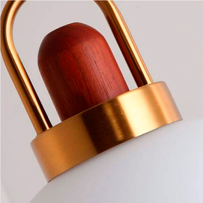 LÁMPARA COLGANTE CAMPANA DE ALUMINIO FRANCIA WHITE / SIN FOCO