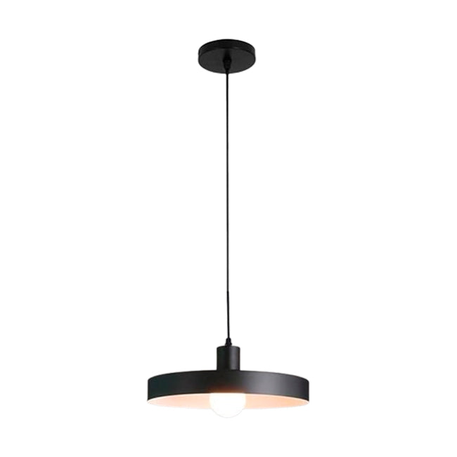LÁMPARA COLGANTE CAMPANA DE ALUMINIO STANFORD BLACK / SIN FOCO