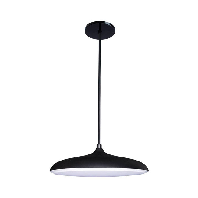 LÁMPARA COLGANTE CAMPANA UFO DE ALUMINIO ROXY BLACK LED