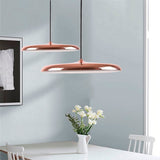 LÁMPARA COLGANTE CAMPANA UFO DE ALUMINIO ROXY ROSE GOLD LED