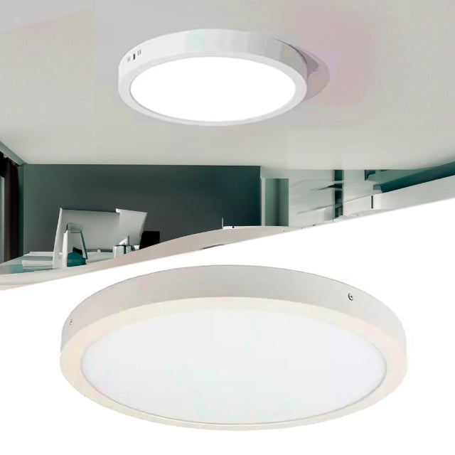 PANEL LED CIRCULAR 36W ADOSABLE SIMPLE LUZ BLANCA 6500K