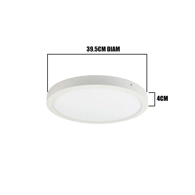 PANEL LED CIRCULAR 36W ADOSABLE SIMPLE LUZ BLANCA 6500K