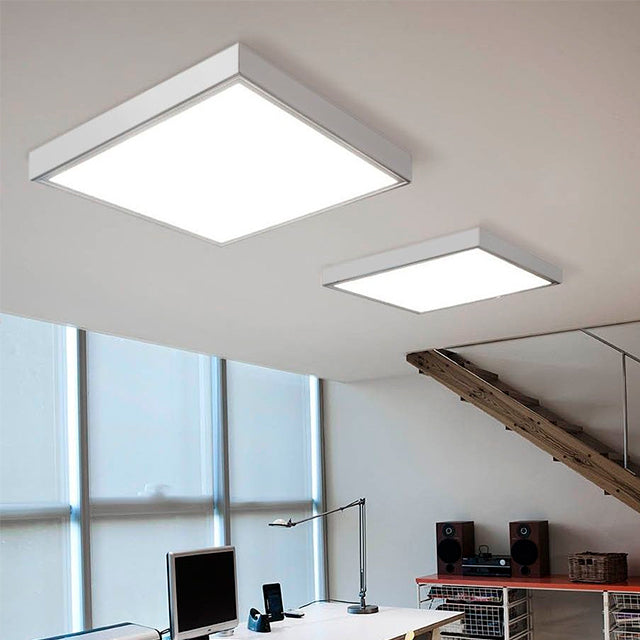 PANEL LED 400x400 CUADRADO 36W ADOSABLE SIMPLE LUZ BLANCA 6500K – i-Lumina