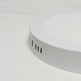 PANEL LED SIMPLE CIRCULAR 18W ADOSABLE LUZ BLANCA 6500K MARCA NUVORA