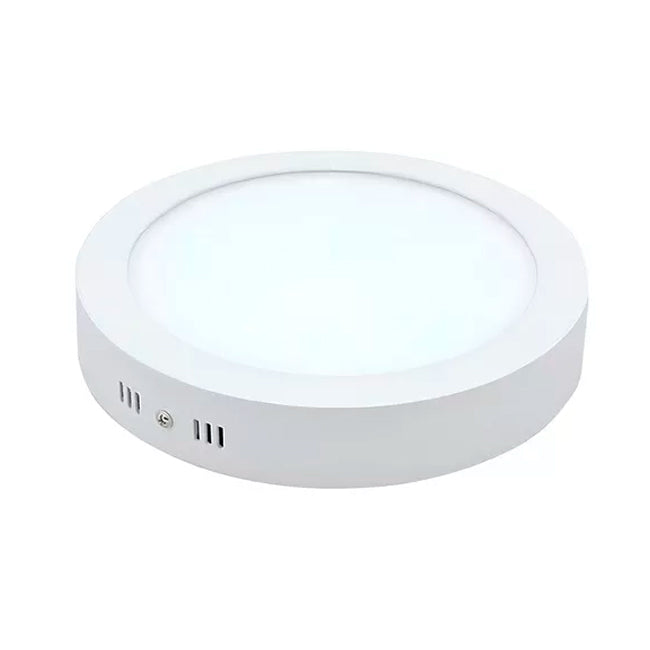 PANEL LED SIMPLE CIRCULAR 18W ADOSABLE LUZ BLANCA 6500K MARCA NUVORA