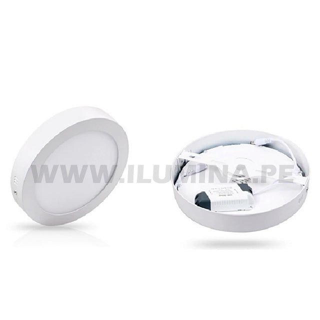 PANEL LED CIRCULAR 24W ADOSABLE BLANCA LUZ BLANCA 7000K