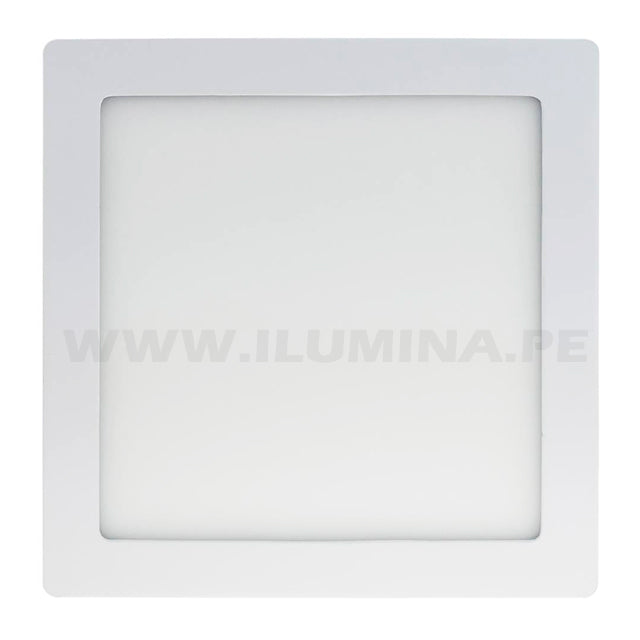 PANEL LED CUADRADO 12W ADOSABLE SIMPLE LUZ CÁLIDA 3000K