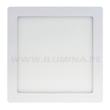 PANEL LED CUADRADO 12W ADOSABLE SIMPLE LUZ CÁLIDA 3000K