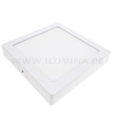 PANEL LED CUADRADO 12W ADOSABLE SIMPLE LUZ CÁLIDA 3000K