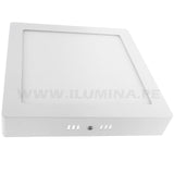 PANEL LED CUADRADO 12W ADOSABLE SIMPLE LUZ CÁLIDA 3000K