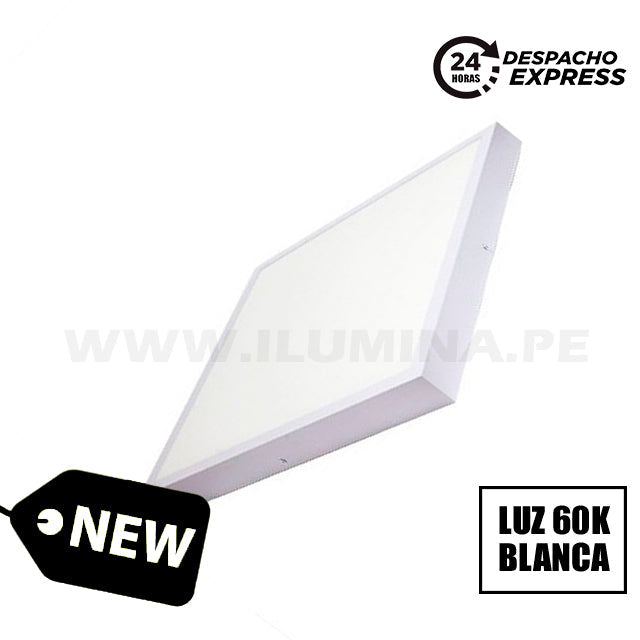 PANEL LED CUADRADO 48W 600X600 6500K LUZ BLANCA