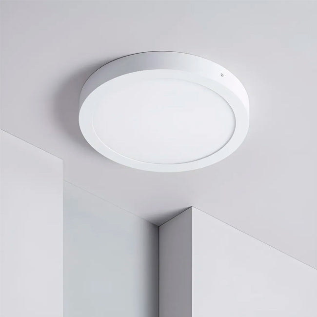 PANEL LED TRICOLOR POLICARBONATO SÚPER SLIM 12W - 27K 40K 80K EVT