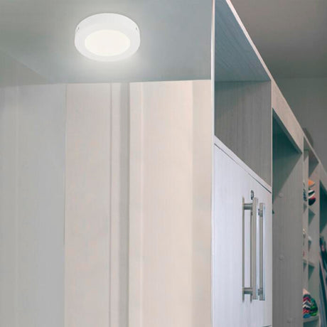 PANEL LED TRICOLOR POLICARBONATO SÚPER SLIM 18W - 27K 40K 80K EVT