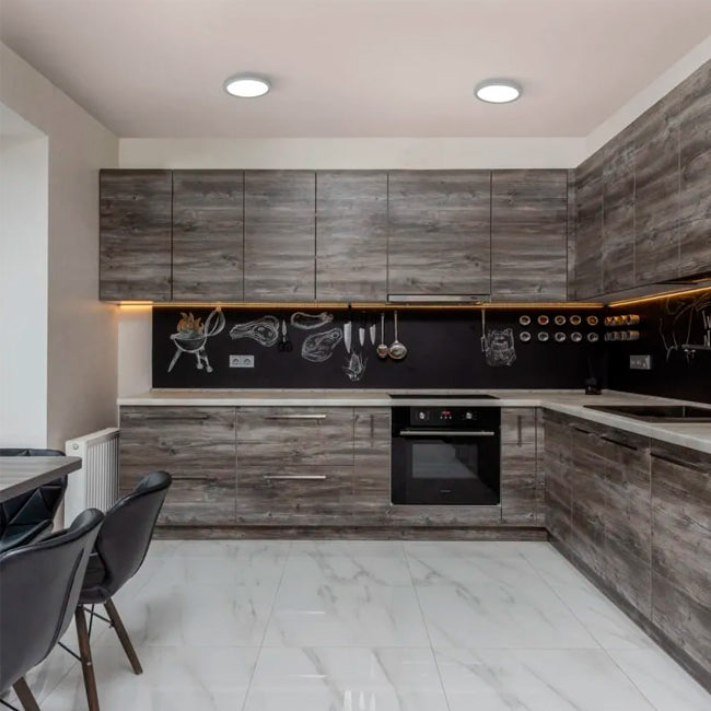 PANEL LED TRICOLOR POLICARBONATO SÚPER SLIM 18W - 27K 40K 80K EVT