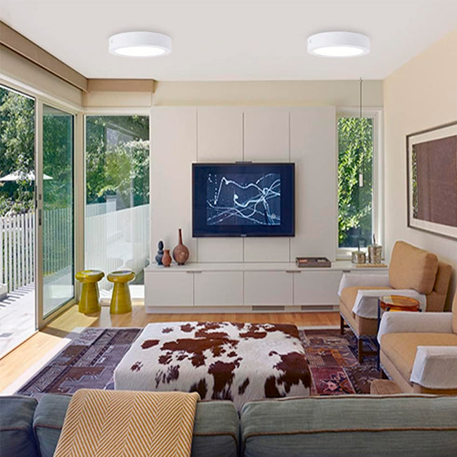 PANEL LED TRICOLOR POLICARBONATO SÚPER SLIM 24W - 30K 40K 65K EVT