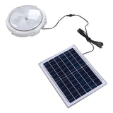 PLAFON LED SOLAR TRICOLOR 36W IP65 + PANEL SOLAR + CONTROL REMOTO TRILUZ 30K 40K 60K