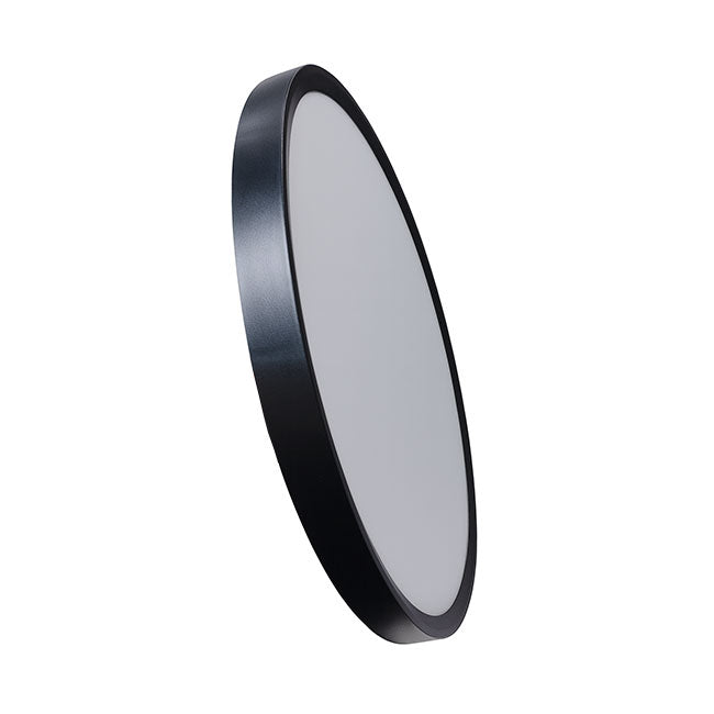 PANEL LED TRICOLOR POLICARBONATO SÚPER SLIM 42W NEGRO - TRILUZ 30K 40K 65K