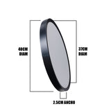 PANEL LED TRICOLOR POLICARBONATO SÚPER SLIM 42W NEGRO - TRILUZ 30K 40K 65K