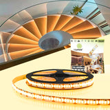 SET COMPLETO - CINTA LED FLEX 70W LUZ CÁLIDA 2700K SMD5050 - 5MTS MARCA ILUMINA + TRANSFORMADOR 100W