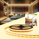 SET COMPLETO - CINTA LED FLEX 90W LUZ CÁLIDA 2700K SMD2835 - 5MTS MARCA ILUMINA + TRANSFORMADOR 100W