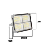 REFLECTOR LED 500W PORTÁTIL CON PANEL TRICOLOR LED + RGB MULTICOLOR