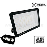 REFLECTOR PROFESSIONAL SÚPER SLIM LED SMD 100W LUZ CÁLIDA 3000K