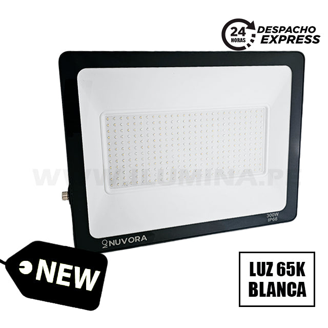 REFLECTOR PROFESSIONAL SÚPER SLIM LED SMD 300W LUZ BLANCA 6500K