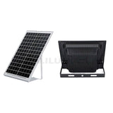 REFLECTOR LED 100W + PANEL SOLAR LUZ BLANCA 6500K + CONTROL REMOTO