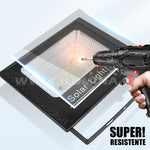 REFLECTOR LED 300W + PANEL SOLAR LUZ BLANCA 6500K + CONTROL REMOTO