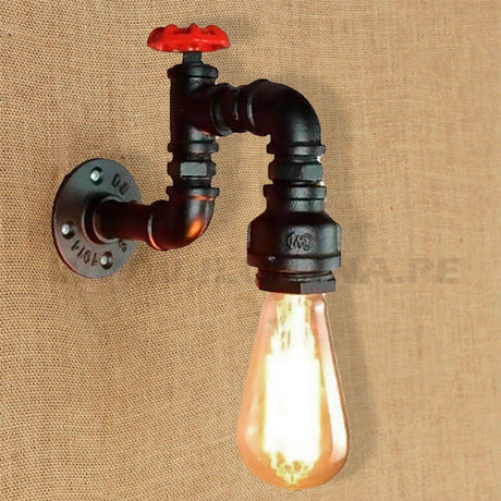 LÁMPARA DE PARED INTERIOR RENATA VINTAGE BLACK LED