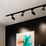 RIEL DE ALUMINIO PROFESIONAL 2.00 METROS NEGRO - PESADO NVR